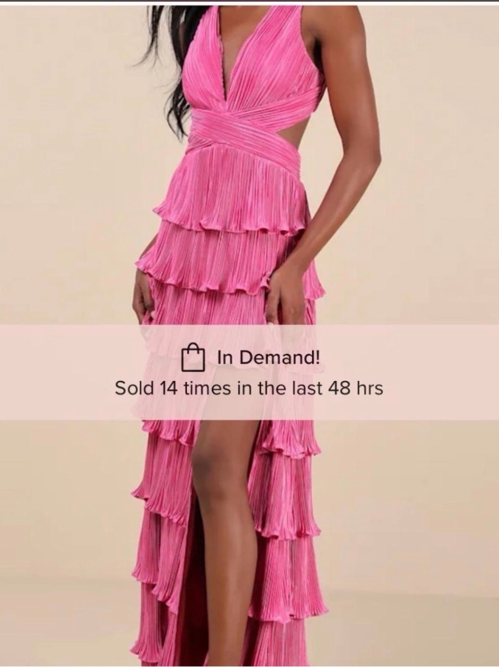 Pink Lulus Prom Dress